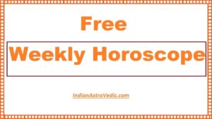 Weekly Horoscope